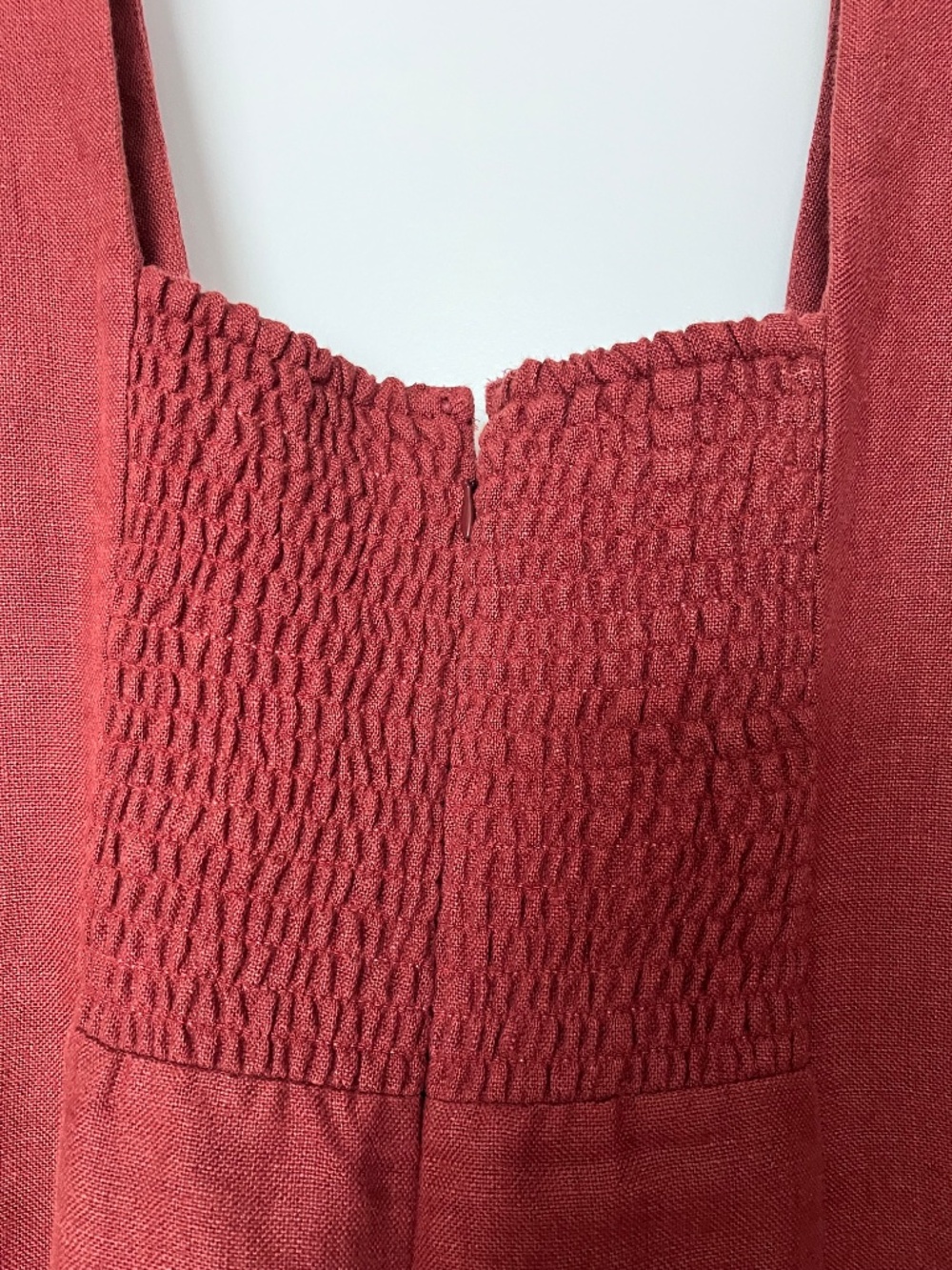 Sezane Donna Dress in 100% linen - Picture 5 of 6